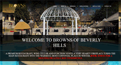 Desktop Screenshot of browns.co.za